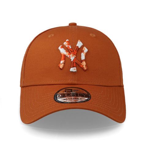 Gorra New Era 9 Forty MLB Yankees Seasonal Infill Café Unitalla