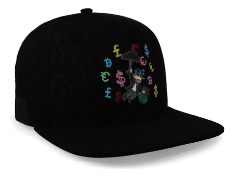 Gorra Cash Only 23 Monopoly Full Prime Negro Unitalla