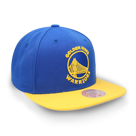 Gorra Mitchell & Ness NBA Core Basic Warriors Royal Azul Uni