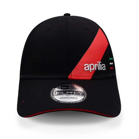 Gorra New Era 9 Forty F1 Aprilia Flawless Stripe Negro