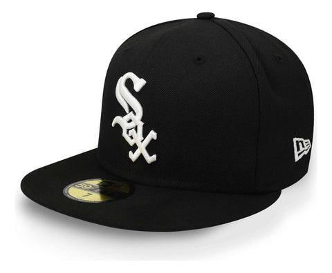 Gorra New Era 59 Fifty MLB White Sox Game Negro Cerrada