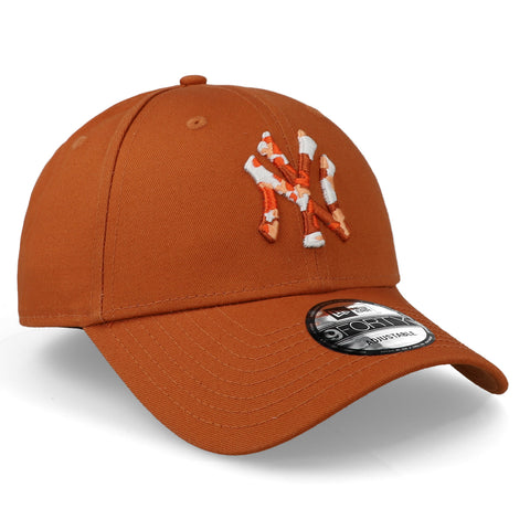 Gorra New Era 9 Forty MLB Yankees Seasonal Infill Café Unitalla