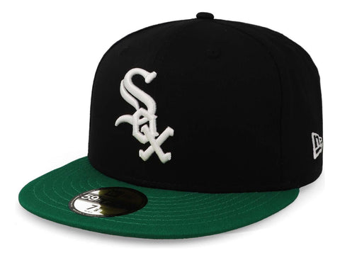 Gorra New Era 59 Fifty MLB White Sox Team Color Negro Cerrada