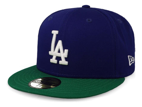 Gorra New Era 59 Fifty MLB Dodgers Team Colors Azul Cerrada