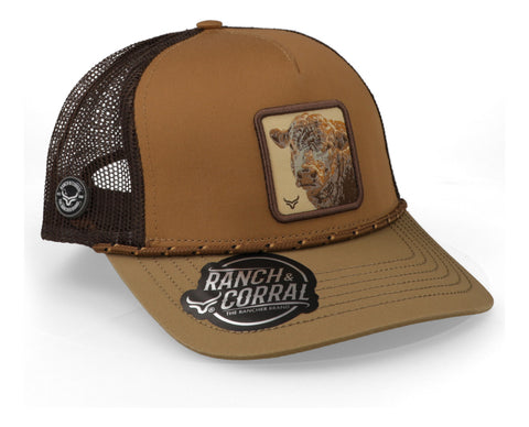 Gorra Ranch & Corral Youth 13 PARA NIÑOS Café Unitalla