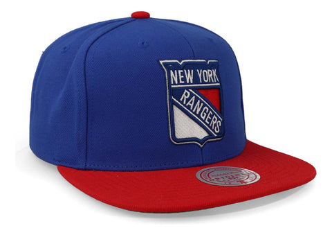 Gorra Mitchell & Ness Nhl Team 2 Tone 2.0 Rangers Azul Unita