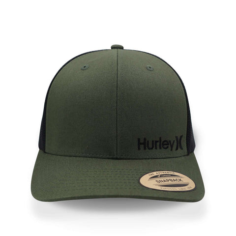 Gorra Hurley Corp Staple Trucker Hnhm0006 Negro Unitalla