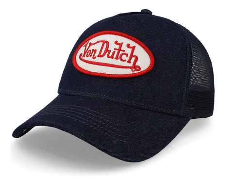 Gorra Von Dutch 9844088 Denim Mezclilla Oscura Unitalla
