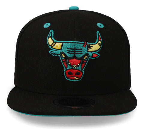 Gorra Fex Zombie Squad Nba Bulls Chicago Negro Unitalla
