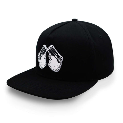 Gorra Gc Brothers Hand Guns Negro Unitalla