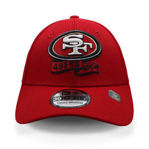 Gorra New Era 39 Thirty NFL 49ers Sideline Coach Rojo