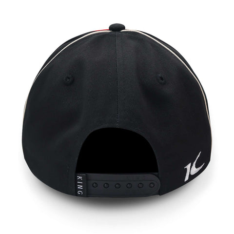 Gorra King London Stepney Curved Peak Negro Unitalla