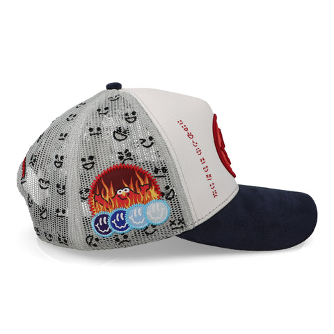 Gorra JC Hats Beautiful Disaster 2864 Blanco Unitalla