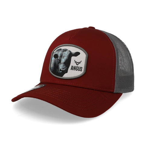 Gorra Ranch & Corral Angus 25 Rcg25 Rojo Unitalla