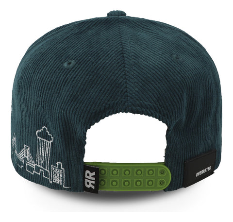 Gorra Overrated New York Pana Verde Verde Unitalla