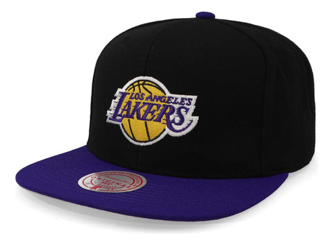 Gorra Mitchell & Ness Nba Lakers Los Ángeles Negro/azul
