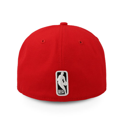 Gorra New Era 59 Fifty NBA Bulls Otc Rojo Cerrada
