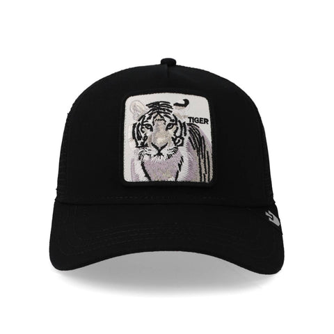 Gorra Goorin Bros Trucker Silver Tiger Negro Unitalla