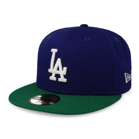 Gorra New Era 59 Fifty MLB Dodgers Team Colour Azul Cerrada