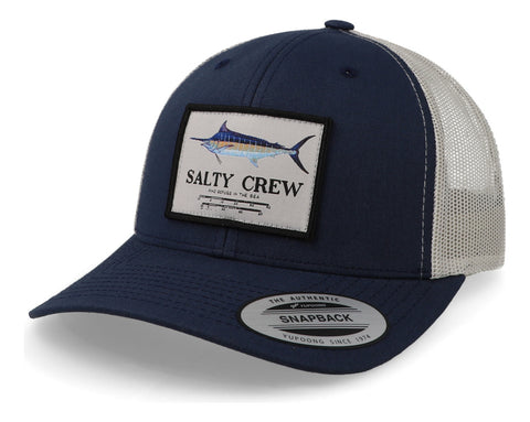 Gorra Salty Crew Marlin Mount Retro 35035098 Trucker Marino
