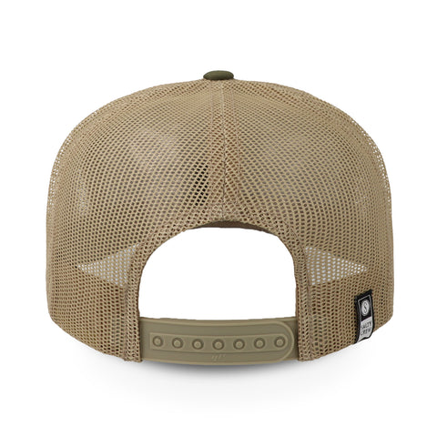 Gorra Salty Crew Toads Retro Trucker Olivo Unitalla