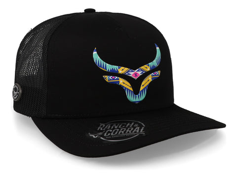 Gorra Ranch & Corral Basic 02 Rccb02 Negro Unitalla