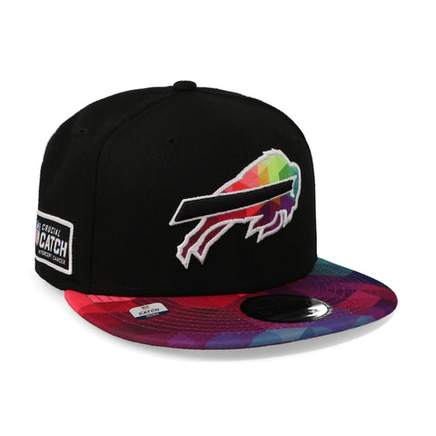 Gorra New Era 9 Fifty NFL Bills Crucial Catch 23 Negro