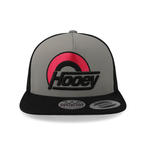 Gorra Hooey Suds 5 Panel Trucker Gris Negro Unitalla