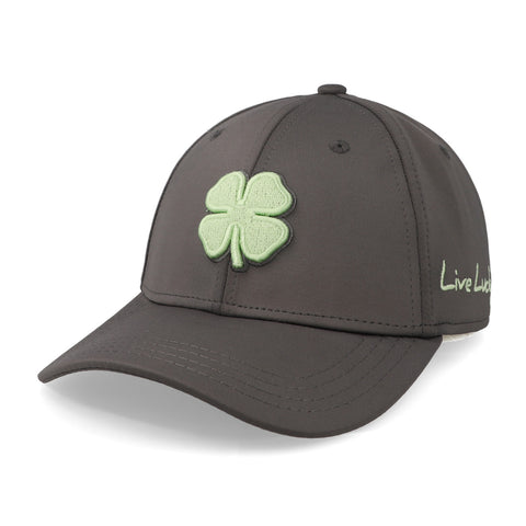 Gorra Black Clover Premium Clover 101 Gris Verde Cerrada