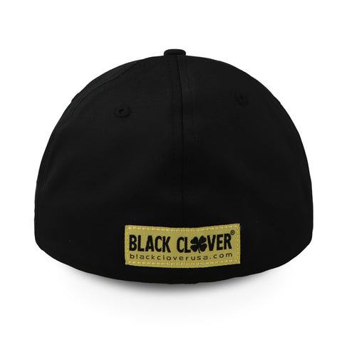 Gorra Black Clover Premium Clover 121 Negro/Amarillo