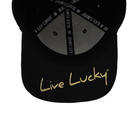 Gorra Black Clover Premium Clover 121 Negro/Amarillo