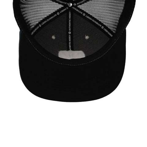 Gorra Hooey 6 Panel Mid-Profile Beige/Negro Unitalla