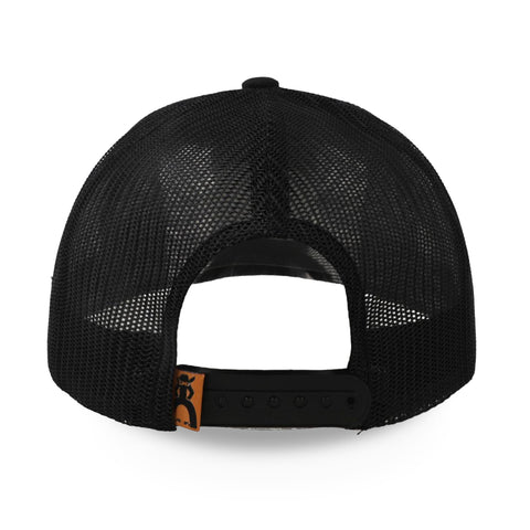 Gorra Hooey Ranchero 6 Panel Trucker Negro Unitalla