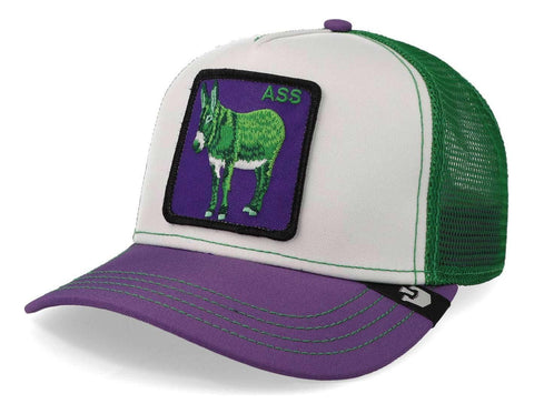 Gorra Goorin Bros 101-1012 Donkey Trip Tricolor Blanco Unita