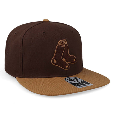 Gorra '47 MLB Red Sox Two Tone Captain Café Unitalla