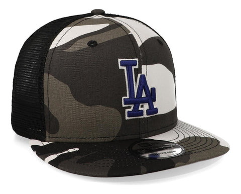 Gorra New Era 9 Fifty MLB Dodgers Camo E3 Negro Unitalla