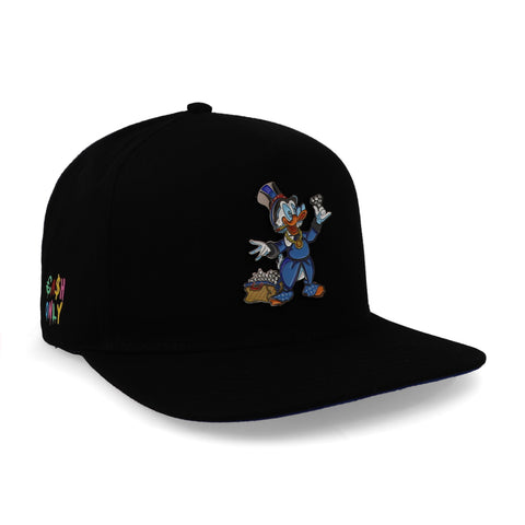 Gorra Cash Only 23 Mc Pato Pedreria Negro Unitalla