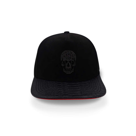 Gorra Cash Only Snapback Skull Negro Unitalla