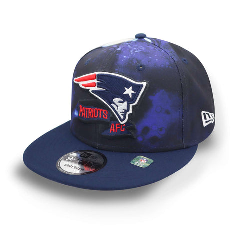 Gorra New Era 9 Fifty NFL Patriots Sideline Shield Azul Unitalla