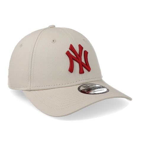 Gorra New Era 9 Forty MLB Yankees League Essential Beige Unitalla