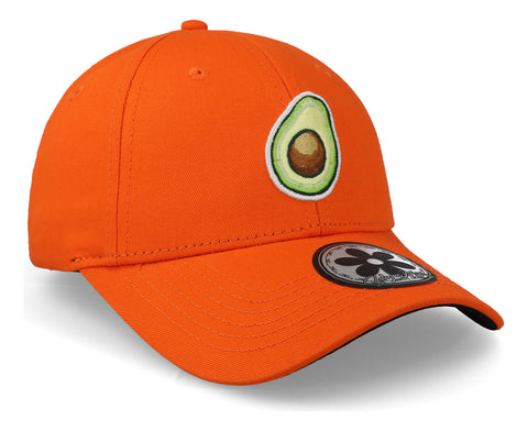 Gorra Jc Hats Avocado 1882 Curve Naranja Unitalla