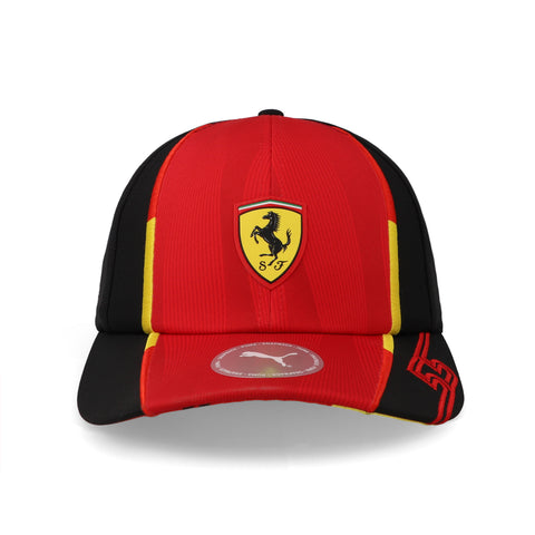 Gorra Ferrari Replica Sainz 02470501 Roja Unitalla