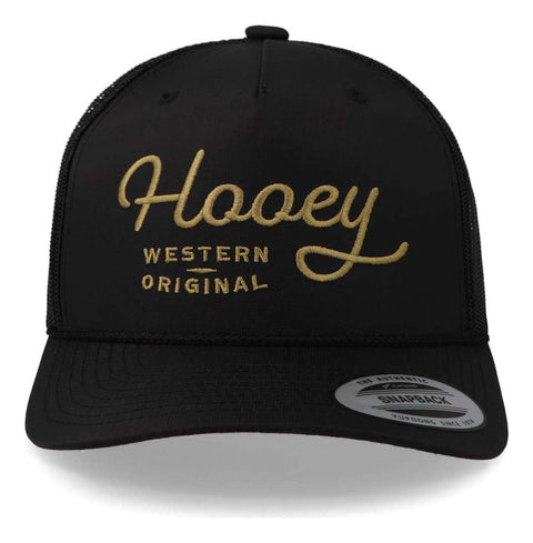 Gorra Hooey Og 2160t Black 5 Panel High Profile Negro Unital