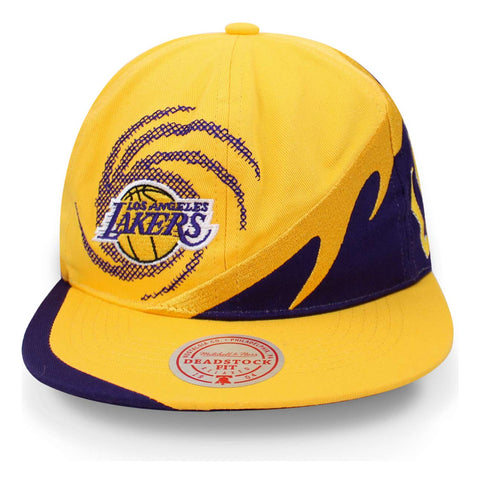 Gorra Mitchell & Ness Nba Spiral Deadstock Lakers Amarillo U