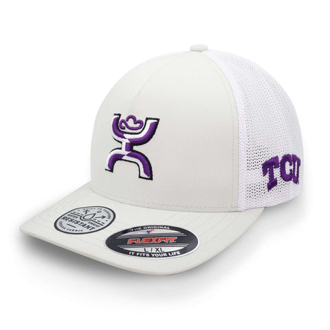 Gorra Hooey Flexfit Cap With Hooey Logo Blanco Cerrada