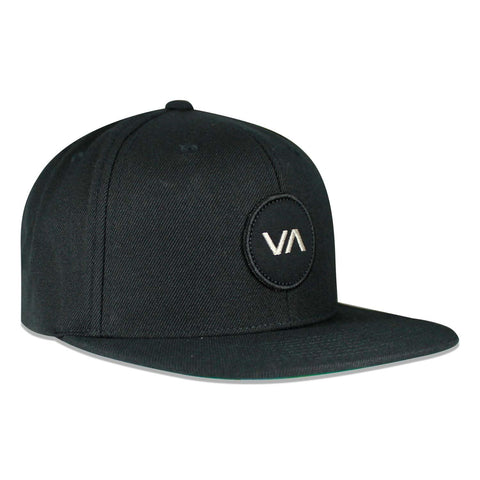 Gorra RVCA Snapback VA Patch Negro Unitalla