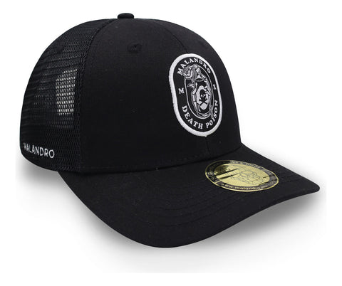 Gorra Malandro Death Poison Negro Unitalla