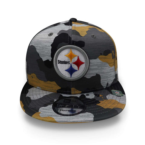 Gorra New Era 9 Fifty NFL Steelers Training 22 Camo Unitalla