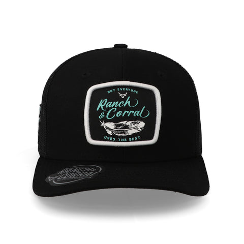 Gorra Ranch & Corral Western 10 Rcw10 Negro Unitalla