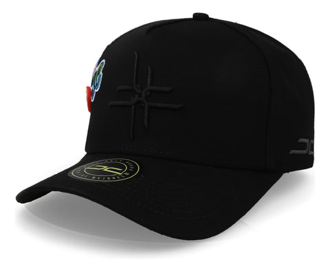 Gorra Jc Hats Doble Curve 2766 Negro Unitalla